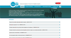 Desktop Screenshot of centrocifra.org.ar