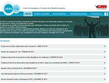 Tablet Screenshot of centrocifra.org.ar